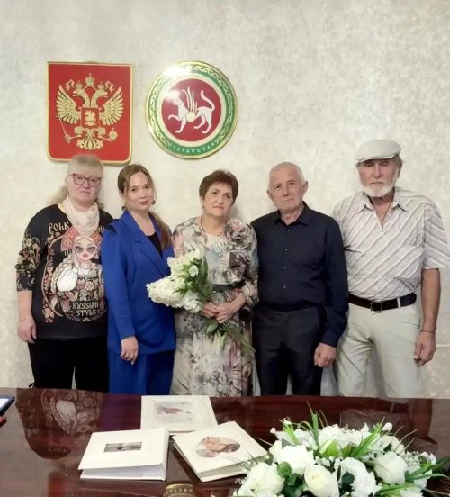 Равиль и Галия Янбулатовы отметили «сапфировый» юбилей