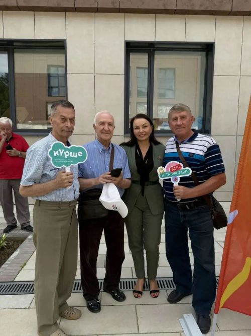 В рамках проекта «Күрше Фабрикасы» состоялась встреча с мастерами серебряного возраста