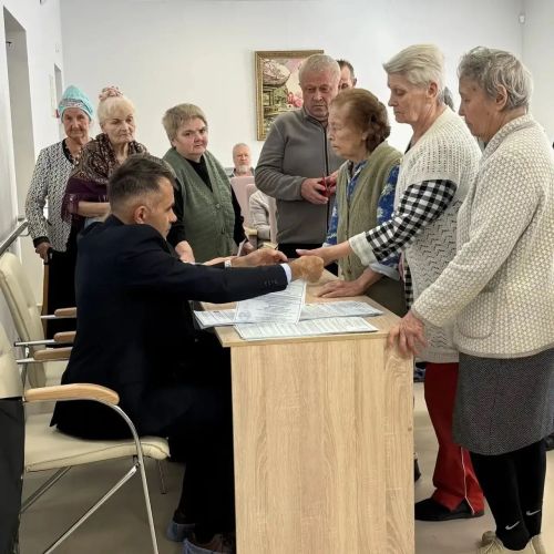 В зеленодольском Доме Заботы прошло голосование