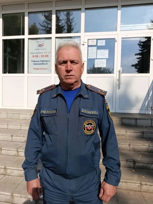 Начальник Управления МЧС РТ по ЗМР Вячеслав Долганов принял участие в голосовании