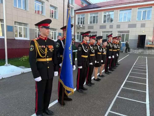 Кадеты из Зеленодольского района  стали лучшими юнармейцами Татарстана