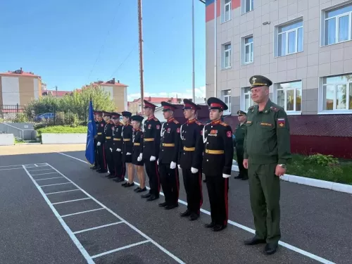 Кадеты из Зеленодольского района  стали лучшими юнармейцами Татарстана