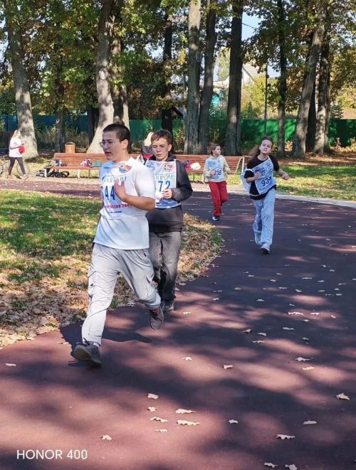Зеленодольские кадеты приняли участие в «Кроссе нации»