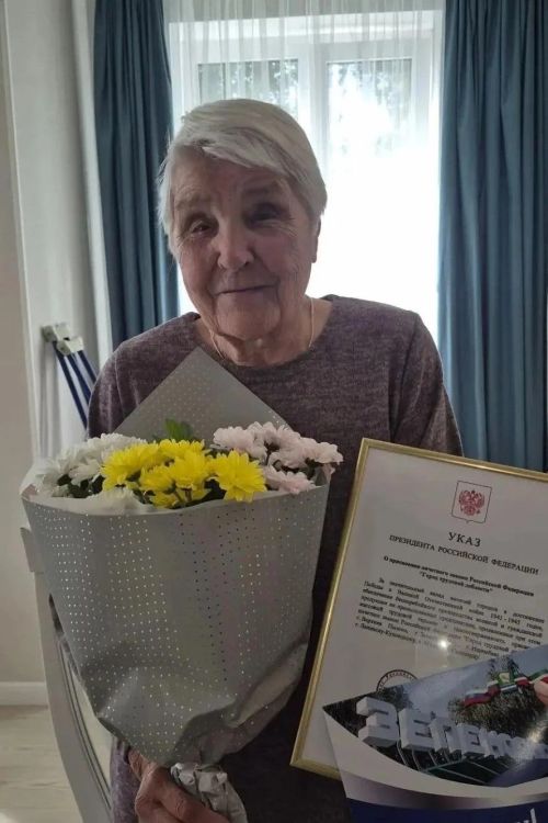 90-летний юбилей отметила жительница Васильево Лидия Петровна Кузнецова