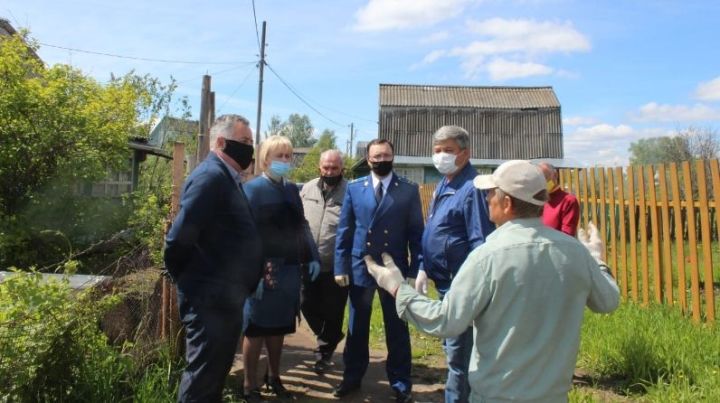 По поручению Президента РТ прокуратура проверила строительство очистных сооружений в пгт.Васильево