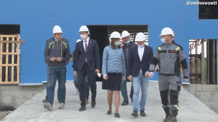 На территории промышленной площадки «Зеленодольск» побывала делегация еще одного будущего резидента