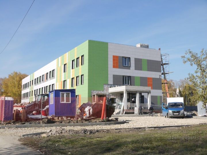 Строительство нового здания детской поликлиники на ул.Гоголя идёт полным ходом
