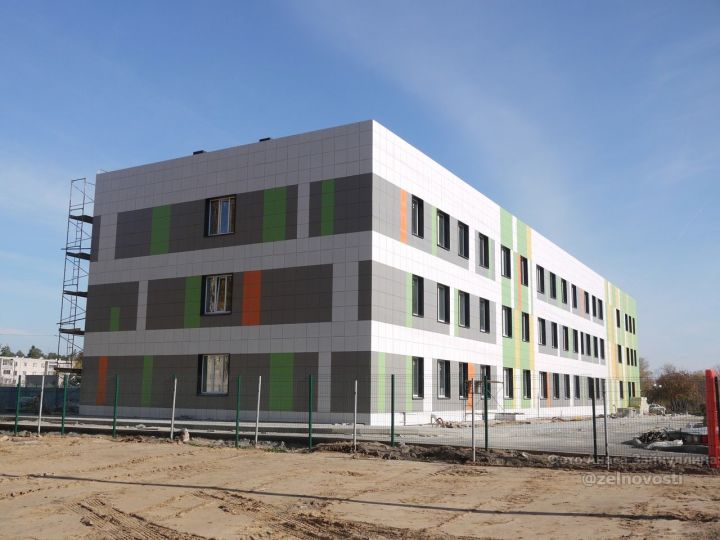 Строительство нового здания детской поликлиники на ул.Гоголя идёт полным ходом