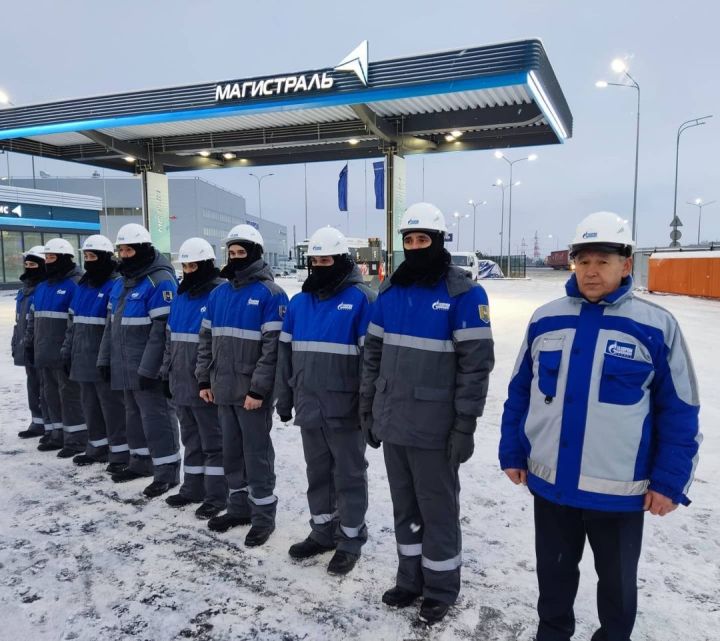 В Зеленодольском районе открылась новая автомобильная газонаполнительная компрессорная станция