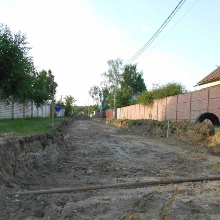 На улице Заикина в Зеленодольске проложат новый асфальт