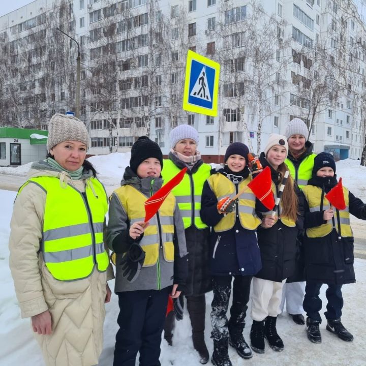 В Татарстане «Родительский патруль» провел акцию по профилактике ДТП с детьми