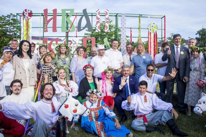 Праздник Ивана Купала в Зеленодольске стал гимном славянской культуре