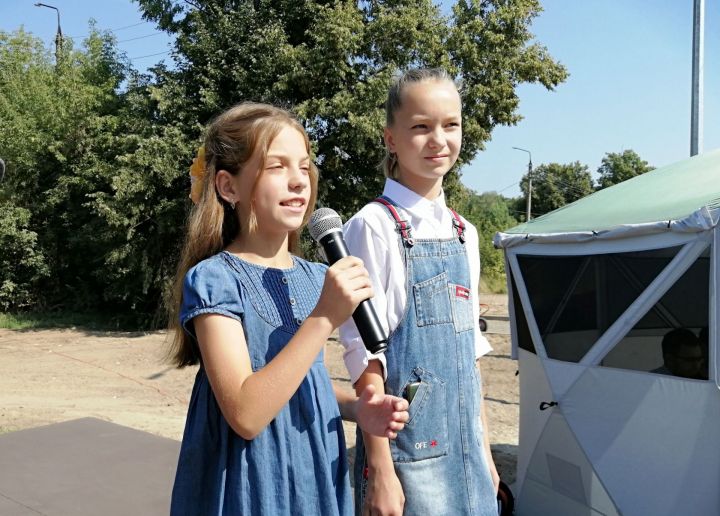 В Зеленодольске на ул.Загородная местные жители отметили праздник двора