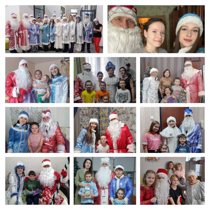 Подарки от Дедов Морозов – 170 нуждающимся детям Зеленодольска и района