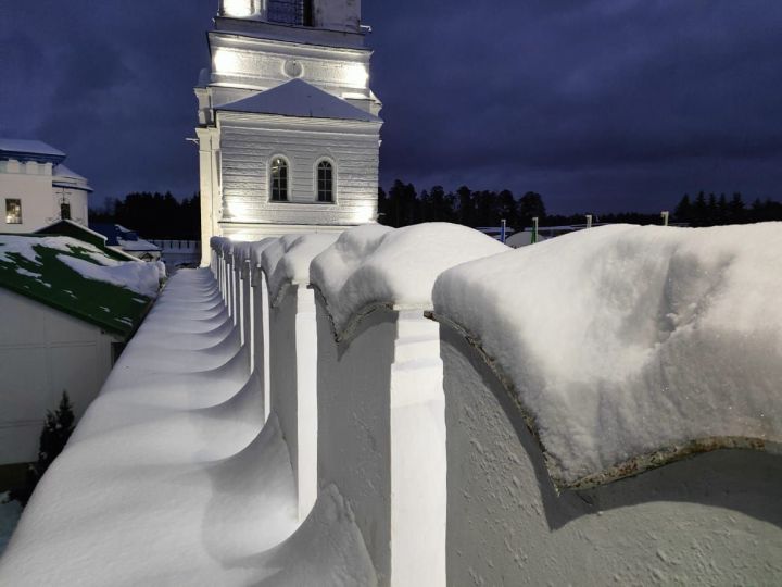 В Раифском монастыре все готово к встрече Рождества