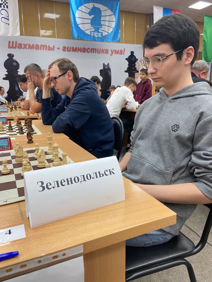 Шахматные чемпионы из Зеленодольска