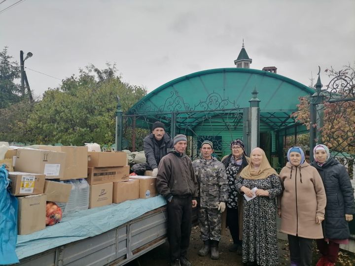 При поддержке Фарита Зиятдинова нурлатцы отправили на СВО очередную партию гуманитарного груза