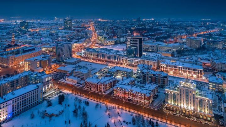 Казань попала в десятку городов России для жизни зимой