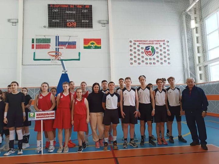 Команда Зеленодольска — бронзовые призеры республиканского этапа КЭС- баскет