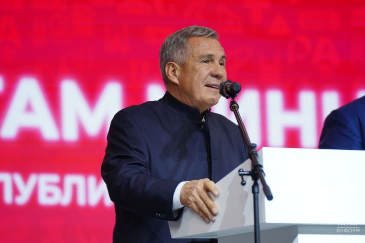Минниханов: «Татарстан — один из опорных пунктов России благодаря нашему Президенту»