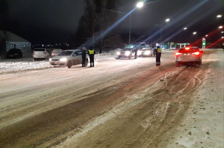 «Нетрезвый водитель»: На ул. Столичная в Зеленодольска проведен профилактический рейд