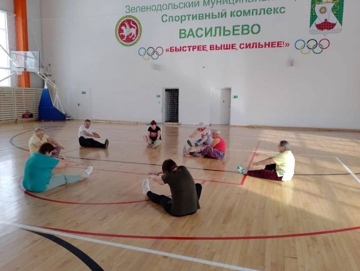 В посёлке Васильево начала работать группа «Здоровье» под руководством тренера Распускова Анатолия