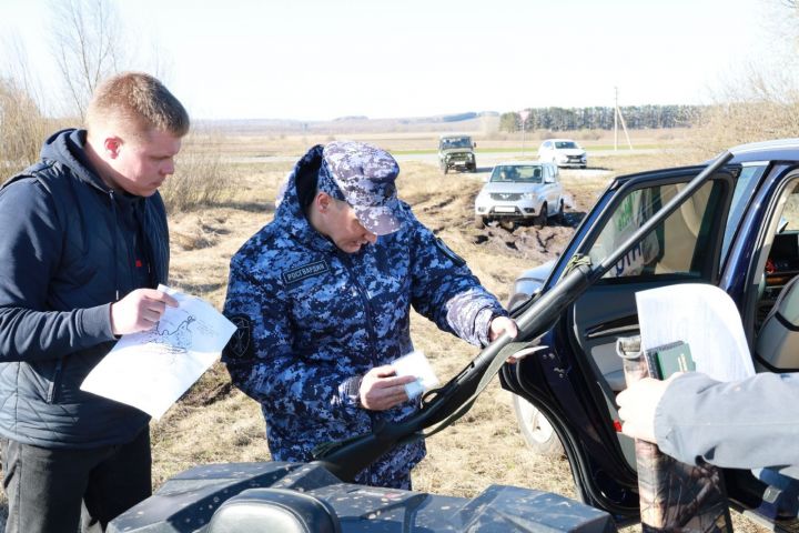 В Татарстане сотрудники Росгвардии и Госкомитета по биоресурсам проводят рейдовые мероприятия на территории охотничьих угодий