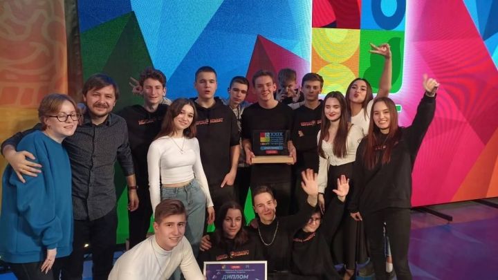 Команда КВН Зеленодольского механического колледжа успешно выступила на XXIX Республиканском фестивале