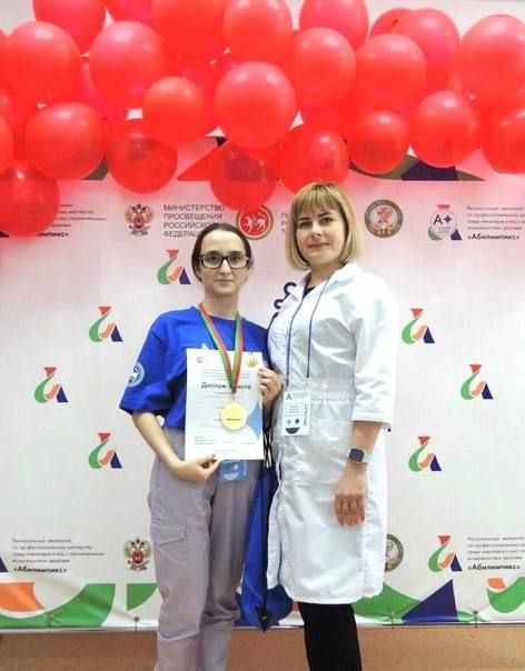 Студентка Зеленодольского медицинского колледжа завоевала золотую медаль на Региональном чемпионате по профессиональному мастерству