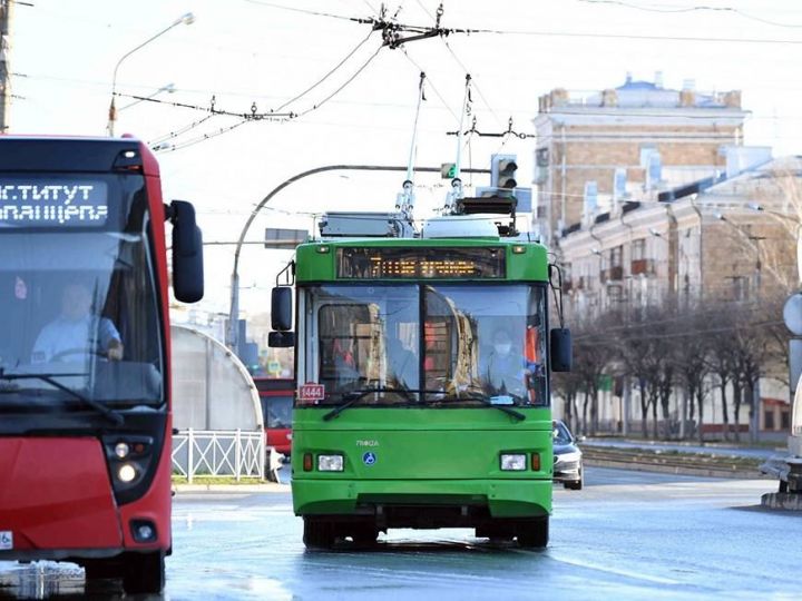 С июня в Казани изменится маршрут движения троллейбусов №1