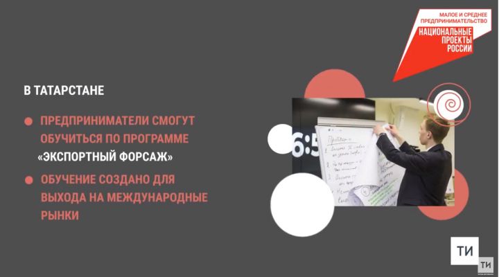 «Программа «Экспортный форсаж» поможет татарстанским предпринимателям выйти на международные рынки