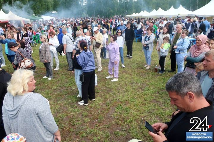 Атмосфера праздника. Сабантуй-2023 в Зеленодольске. Яркие моменты