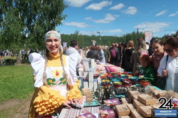 Атмосфера праздника. Сабантуй-2023 в Зеленодольске. Яркие моменты