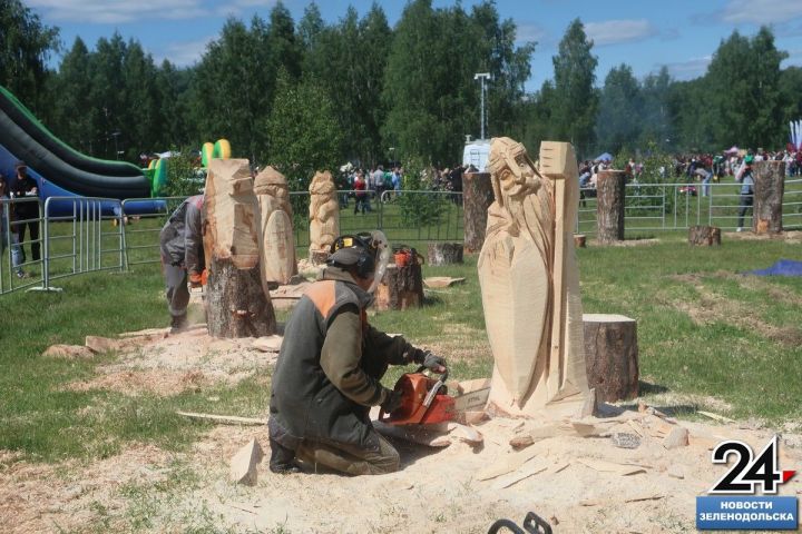 Атмосфера праздника. Сабантуй-2023 в Зеленодольске. Яркие моменты