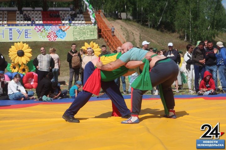 Атмосфера праздника. Сабантуй-2023 в Зеленодольске. Яркие моменты