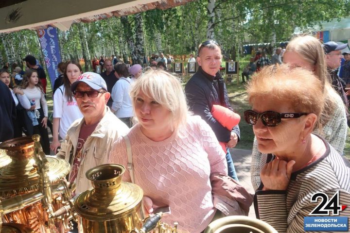 Атмосфера праздника. Сабантуй-2023 в Зеленодольске. Яркие моменты