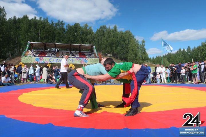 Атмосфера праздника. Сабантуй-2023 в Зеленодольске. Яркие моменты