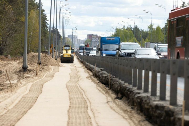 В Казани в схеме движения на пересечении Горьковского шоссе с тремя улицами произошли изменения