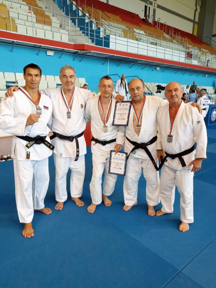 Зеленодольский ветеран-дзюдоист стал чемпионом страны