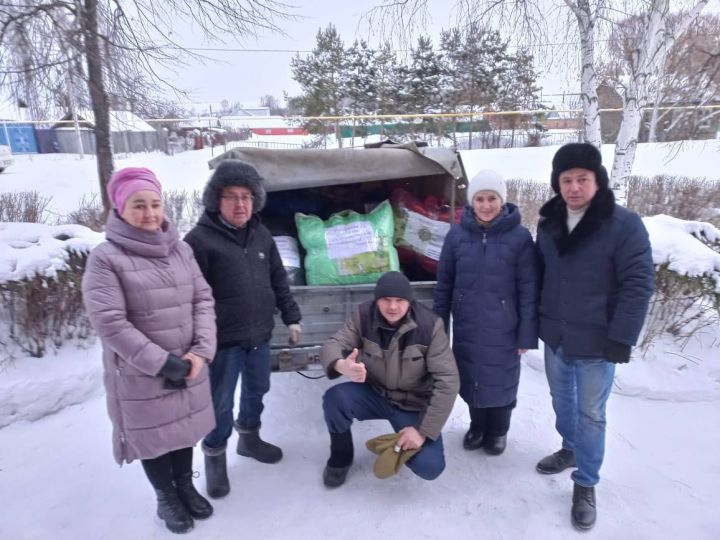 В Зеленодольском районе собрали очередной гуманитарный груз в зону СВО