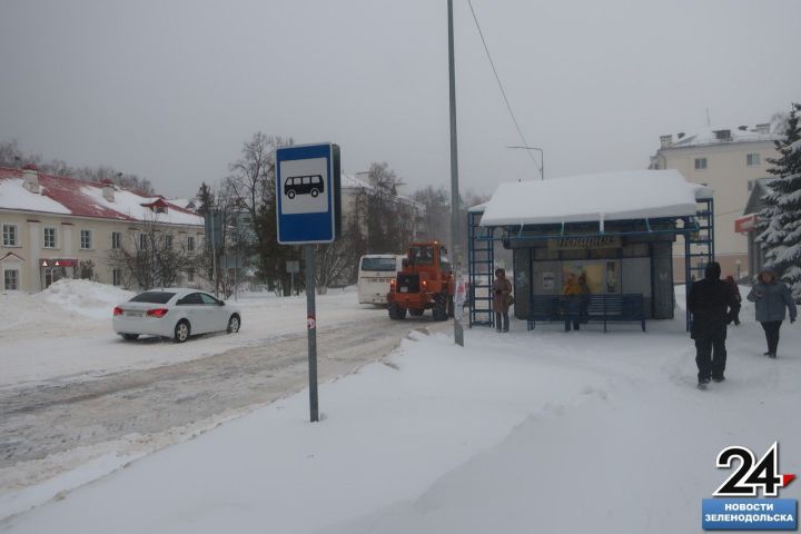 Сильный снег в Зеленодольске продолжит идти вплоть до завтрашнего дня