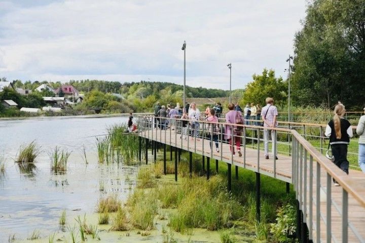 В поселке Васильево за последние два года построили 3 общественных пространства