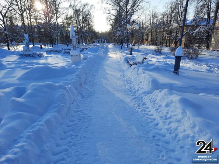 Из-за морозов в Татарстане объявили штормовое предупреждение