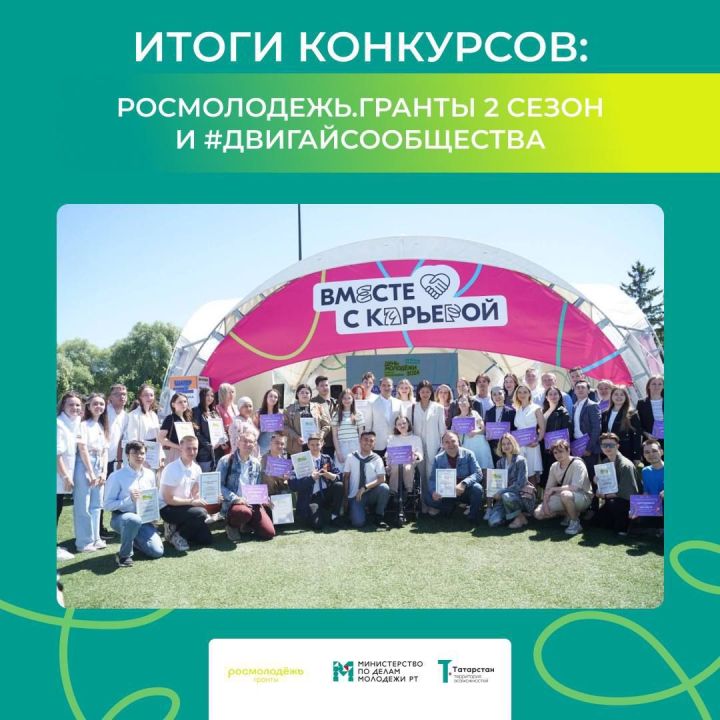 Татарстанская молодежь завоевала более 6 млн рублей на грантовых конкурсах Росмолодежи