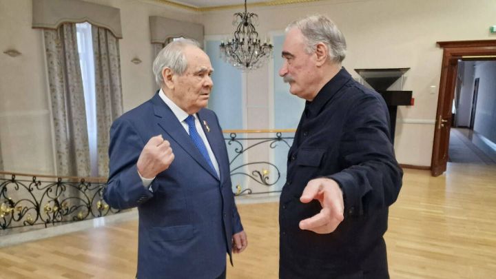 Минтимер Шаймиев провел встречу с первым Президентом Ингушетии Русланом Аушевым