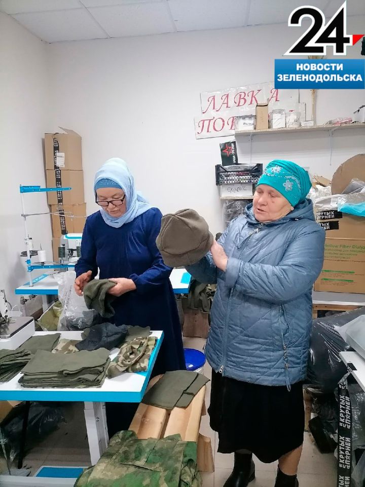 Волонтеры из Северных Нурлат работают по 4-5 часов ради бойцов СВО