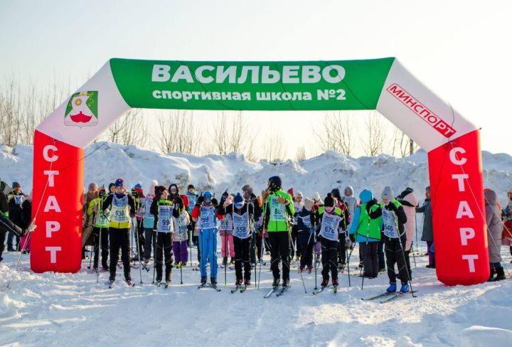 В посёлке Васильево прошла Всероссийская массовая гонка «Лыжня России-2024»