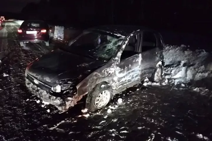 На трассе Йошкар-Ола — Зеленодольск столкнулись три автомобиля