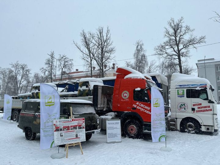 Из Зеленодольска в зону СВО отправили 25 тонн гуманитарной помощи