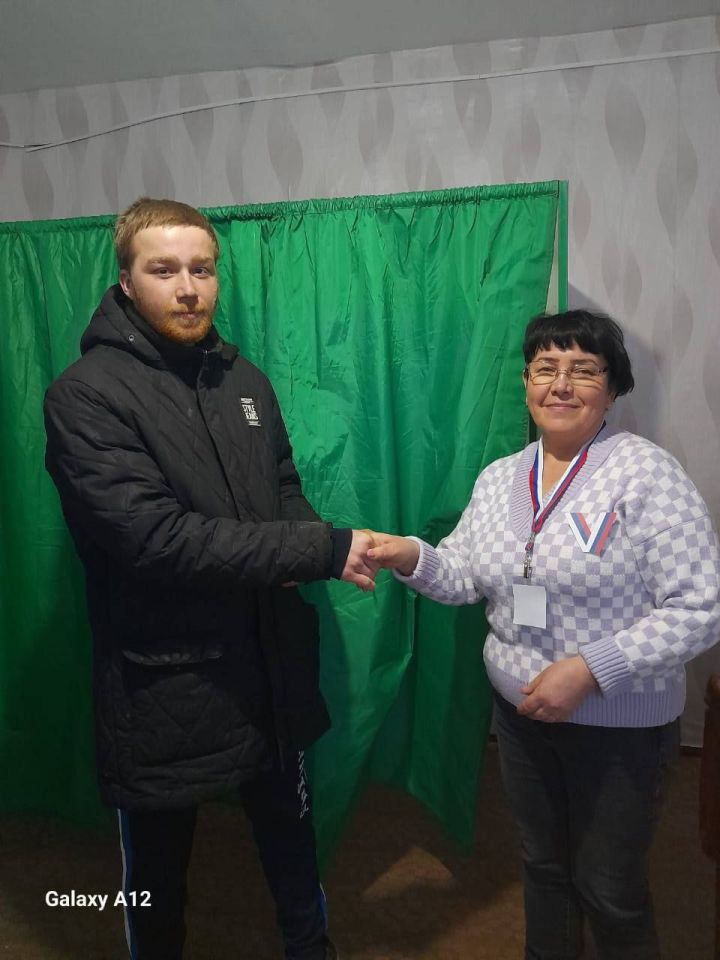 Данил Емельянов из села Русское Азелеево Зеленодольского района в первый раз участвовал на выборах